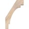 Ekena Millwork 3 1/2"W x 14"D x 22"H Merced Smooth Knee Brace, Douglas Fir BRC04X14X22MRC00SDF - alternate 2